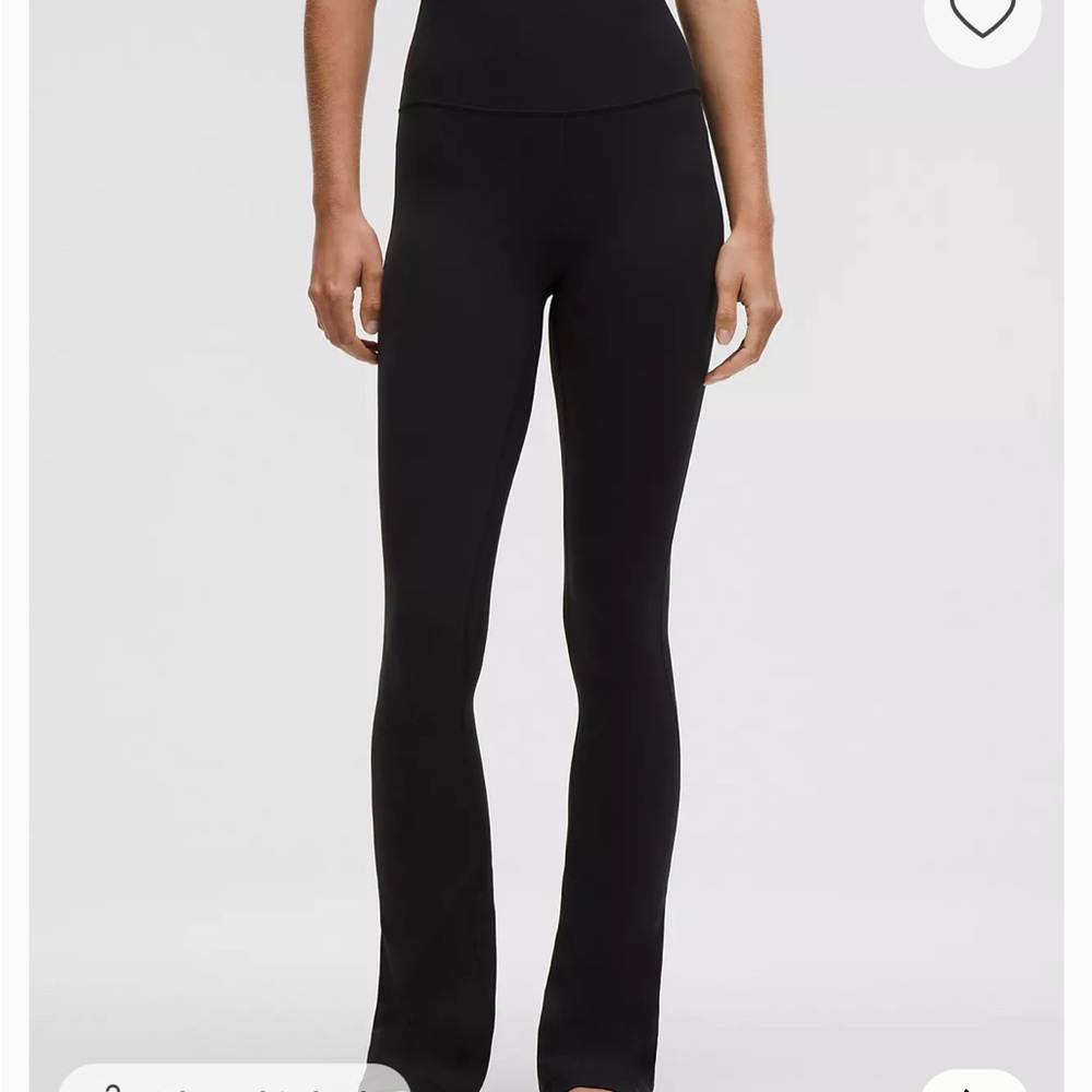 lululemon Black Align High Rise Flare Leggings - size 10